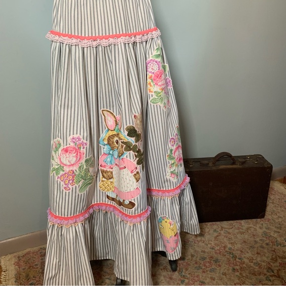 HANDMADE Sweet Coquette Full Boho Petticoat Skirt - Picture 5 of 13